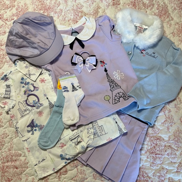 Vintage Gymboree Oh LA LA Size 4 bundle of 8 - Picture 1 of 15